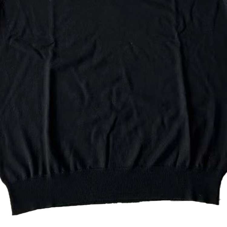 Details for PRADA FW22 黑色V領長袖針織毛衣 DNA888-1LR5-F0002-S-201