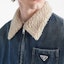 Details for 프라다 FW22 블루 데님 로고 칼라 긴팔 재킷. GEB218-10UJ-F0008-S-212