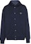 Buy PRADA FW22 Navy Blue Solid Button-Up Hooded Jacket UJL29AS22211OQ-F0QR3
