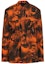 Buy PRADA FW22 Orange Printed Belted Long Sleeve Coat SGC091-11PZ-F0049-S-222