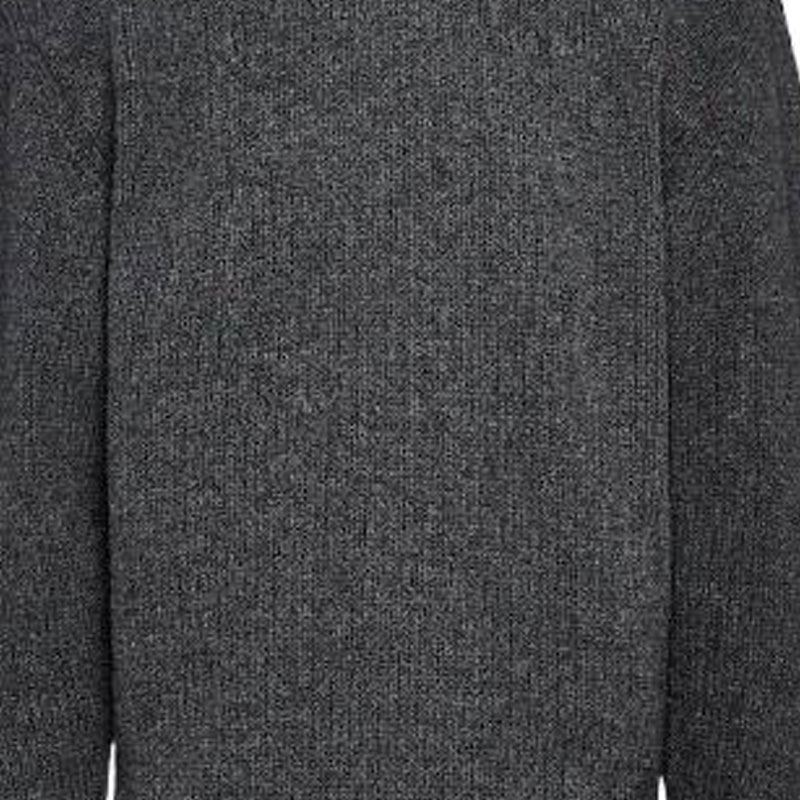 Sizing PRADA FW22 羊毛羅紋高領毛衣 石板灰 UMR526-11IO-F0480-S-222