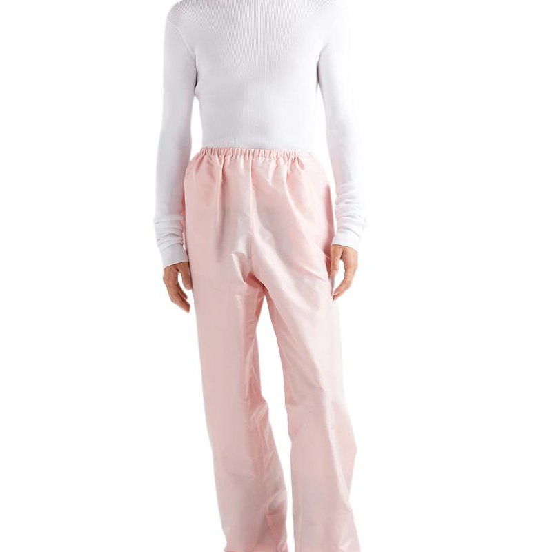 Purchase PRADA FW22 白色幾何圖案高領修身毛衣 UMR527-11KK-F0X97-S-222