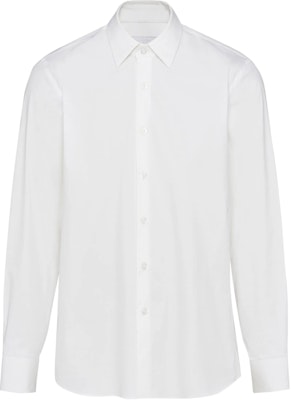 PRADA FW22 White Long-Sleeve Sun Protection Shirt UCM608-10HT-F0009 Order PRADA FW22 White Long-Sleeve Sun Protection Shirt UCM608-10HT-F0009