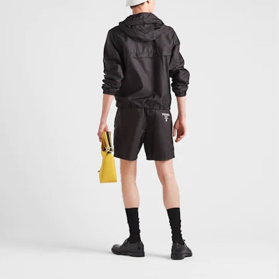 PRADA FW22 Black Letter Print Hoodie Long Sleeve Jacket for Men. SGC052-1WQ9F-0002-S-221 Purchase PRADA FW22 Black Letter Print Hoodie Long Sleeve Jacket for Men. SGC052-1WQ9F-0002-S-221