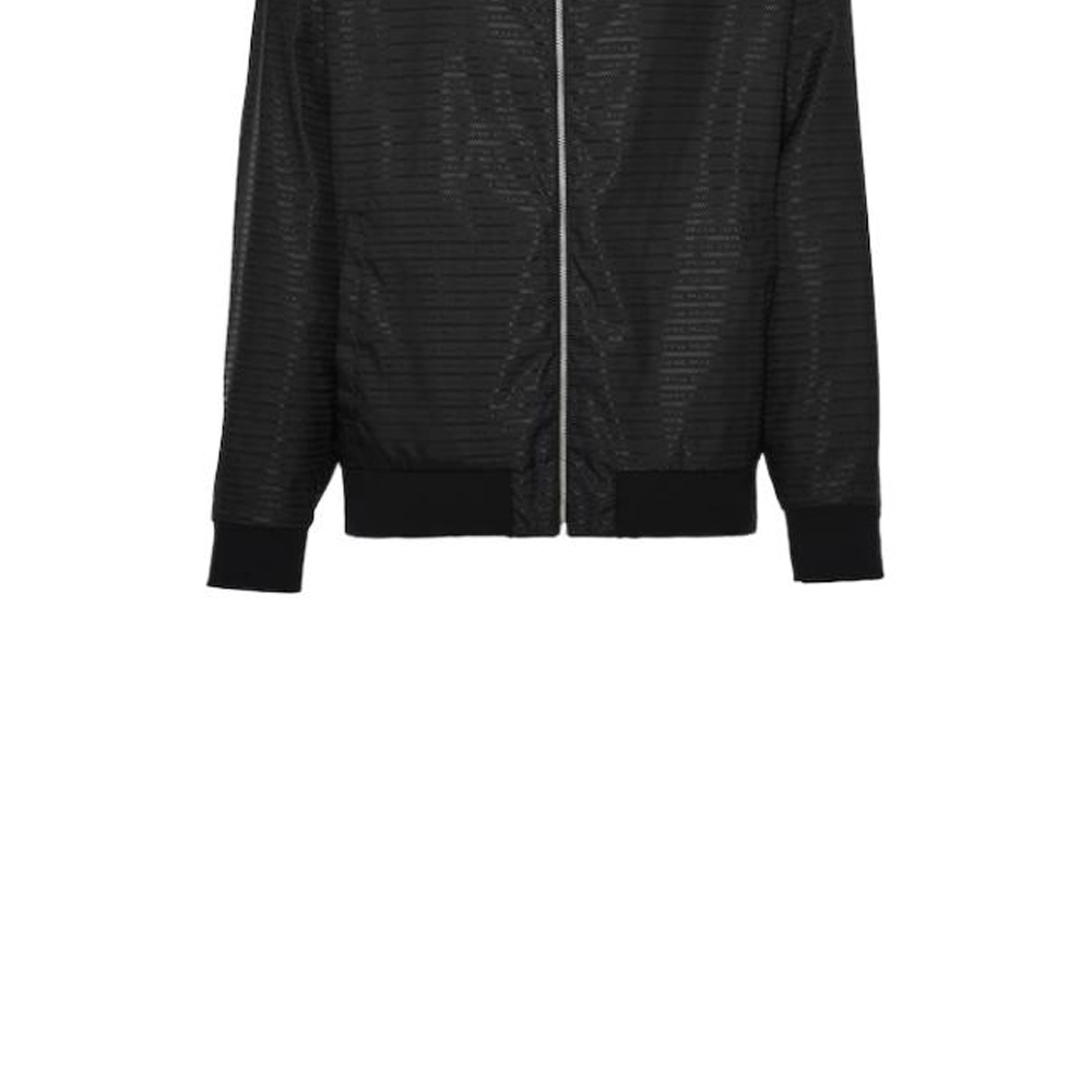 PRADA FW22 Reversible Solid Striped Logo Hooded Jacket Men’s Black. UJL28A-11B9-F0806-S-222 圖 7