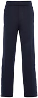 PRADA FW22 Side Stripe Button Straight-Leg Trousers Dark Blue UJP198-11OQ-F0QR3-S-222 PRADA FW22 Side Stripe Button Straight-Leg Trousers Dark Blue UJP198-11OQ-F0QR3-S-222