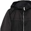 Purchase PRADA FW23 Black Color-Block Logo Zip Hoodie Jacket Coat. SGA466-106O-F0002