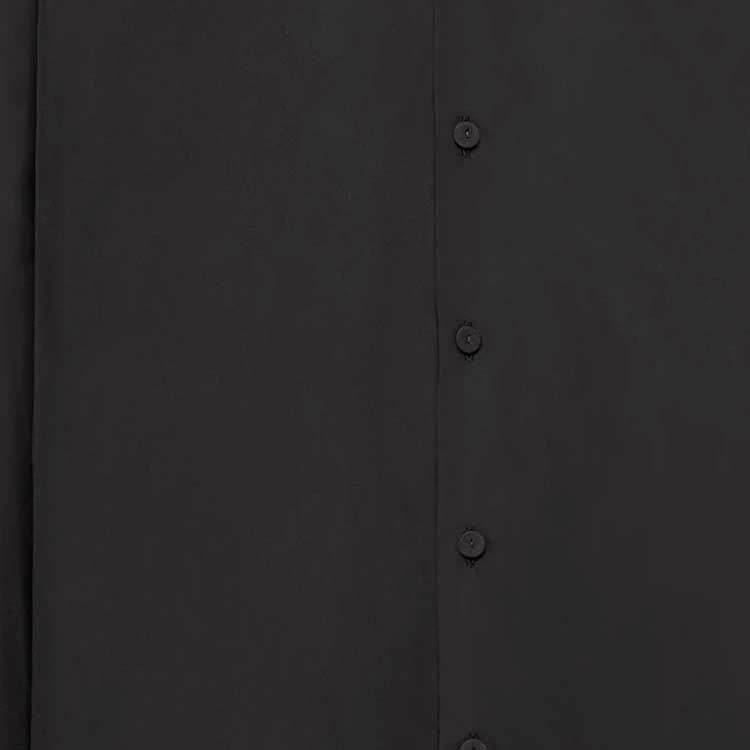 PRADA FW23  Black Long Sleeve Shirt with Detachable Embroidered Collar UCN537-10IV-F0806-S-OOO 圖 6