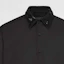 Sizing 普拉达 FW23 黑色长袖衬衫 可拆卸刺绣领口 UCN537-10IV-F0806-S-OOO