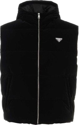 普拉达 FW23 黑色高领拉链无袖羽绒夹克 SGC408-13IM-F0002-S-232 Buy 普拉达 FW23 黑色高领拉链无袖羽绒夹克 SGC408-13IM-F0002-S-232
