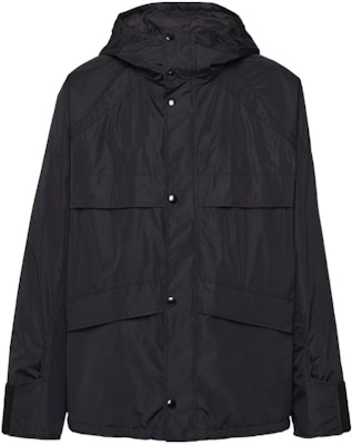 PRADA FW23 ブラック 無地 ロゴ フーディージャケット SGC557-14I2-F0002-SOOO Buy PRADA FW23 ブラック 無地 ロゴ フーディージャケット SGC557-14I2-F0002-SOOO