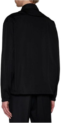 PRADA FW23 Black Solid Zip-Up Long Sleeve Casual Jacket SGC5310001XV2-F0002 Shop PRADA FW23 Black Solid Zip-Up Long Sleeve Casual Jacket SGC5310001XV2-F0002