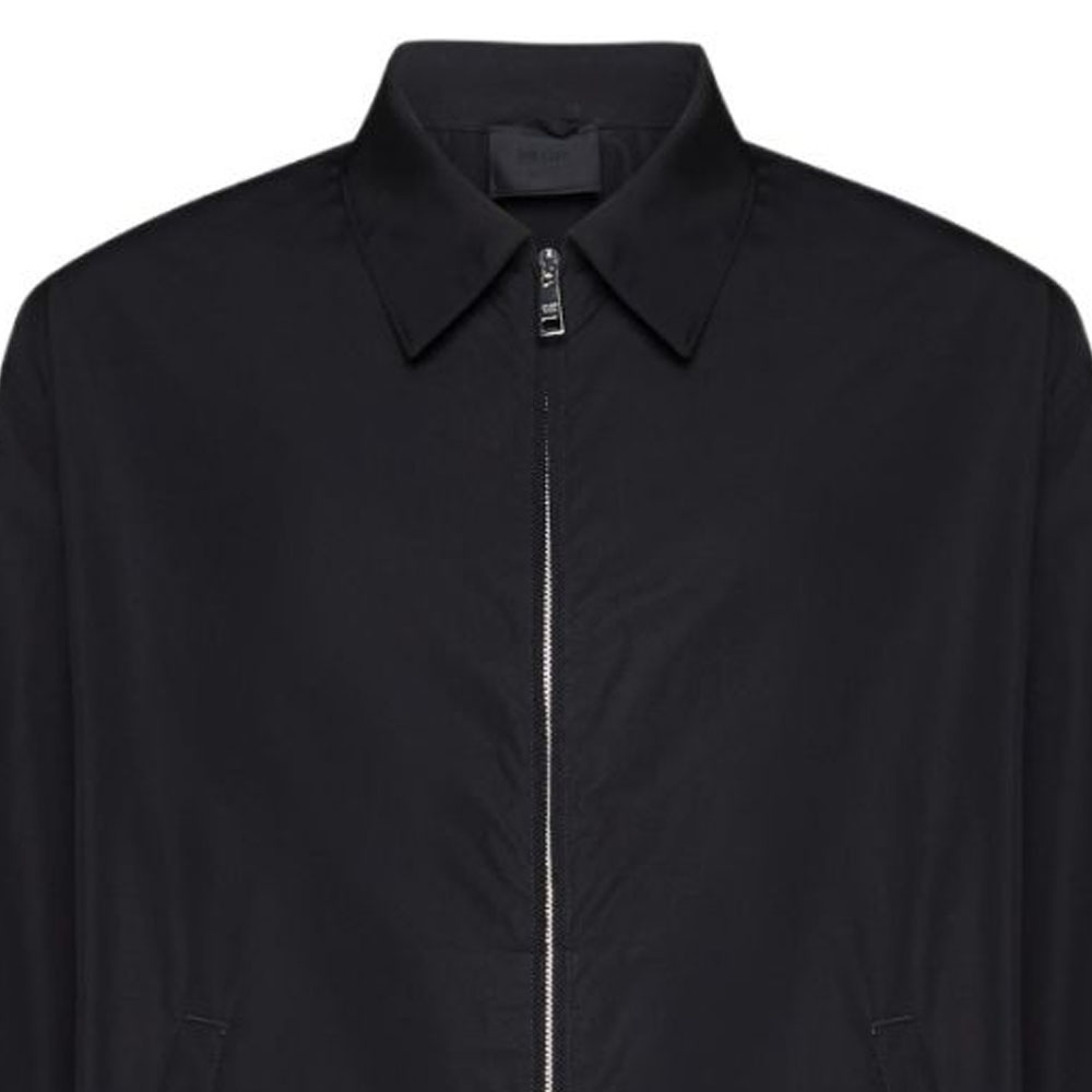 Details for PRADA FW23  Black Solid Zip-Up Long Sleeve Casual Jacket SGC5310001XV2-F0002