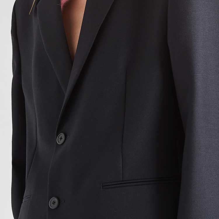 Purchase PRADA FW23 藍色單排扣可拆式休閒西裝外套 UGM234-1WC1-F0008-S-232