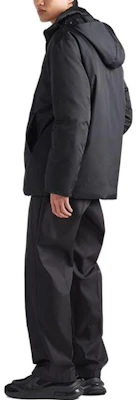 PRADA 秋冬23 双面连帽宽松夹克 黑色 SGC398-1WQ8-F0002-S-232 Shop PRADA 秋冬23 双面连帽宽松夹克 黑色 SGC398-1WQ8-F0002-S-232