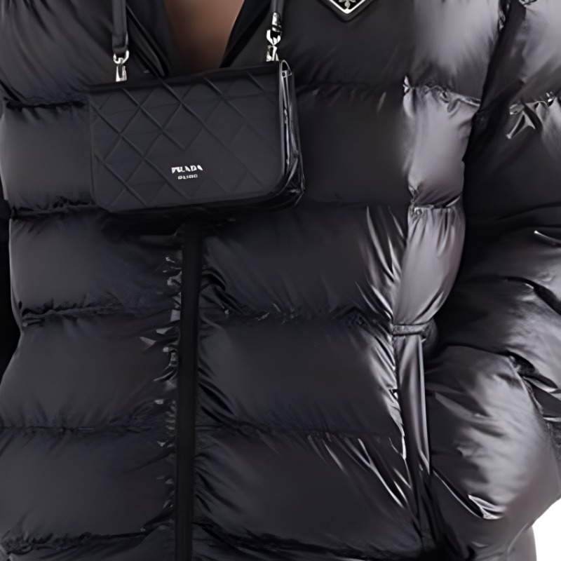 Details for PRADA 秋冬23 双面连帽宽松夹克 黑色 SGC398-1WQ8-F0002-S-232