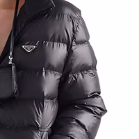 Sizing PRADA FW23 可翻穿連帽寬鬆外套 黑色 SGC398-1WQ8-F0002-S-232