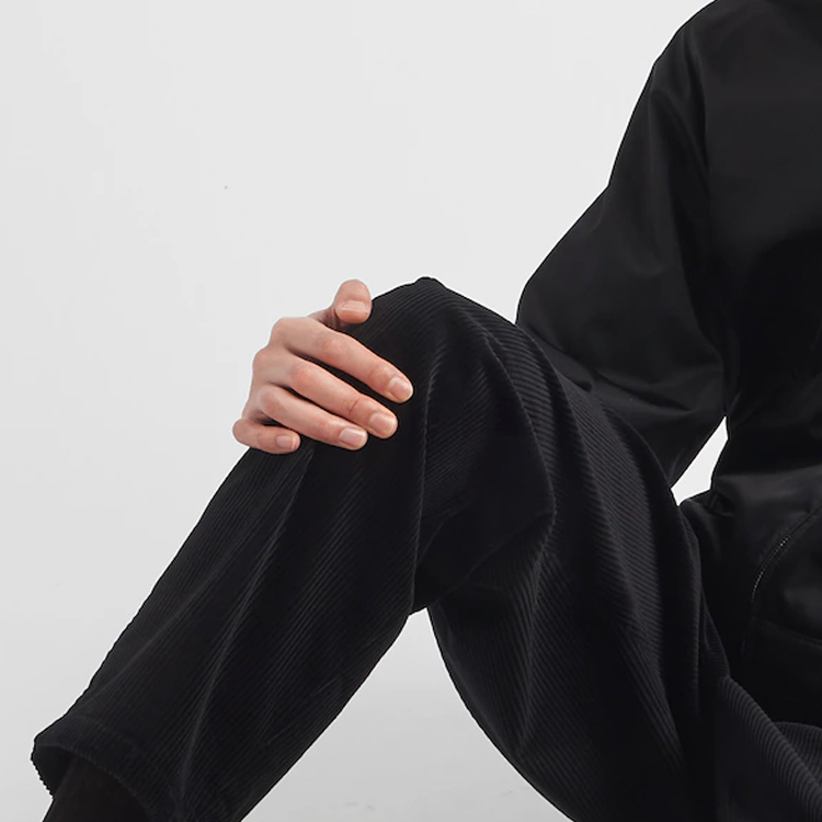 Sizing PRADA FW23  Solid Logo Straight-Leg Casual Pants - Black SPH313-13YO-F0002-S-232