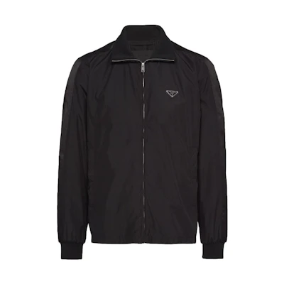 Prada FW23 Black Logo Long-Sleeve Jacket SGC469-133V-F0002-S-WMO