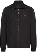 Order Prada FW23 黑色標誌長袖外套 SGC469-133V-F0002-S-WMO