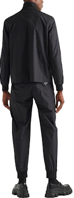 Prada FW23 黑色標誌長袖外套 SGC469-133V-F0002-S-WMO Shop Prada FW23 黑色標誌長袖外套 SGC469-133V-F0002-S-WMO