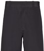Purchase プラダ FW23 ハイウエスト ワイドレッグ カジュアルパンツ ブラック SPH25-4U43-F0002-S-231