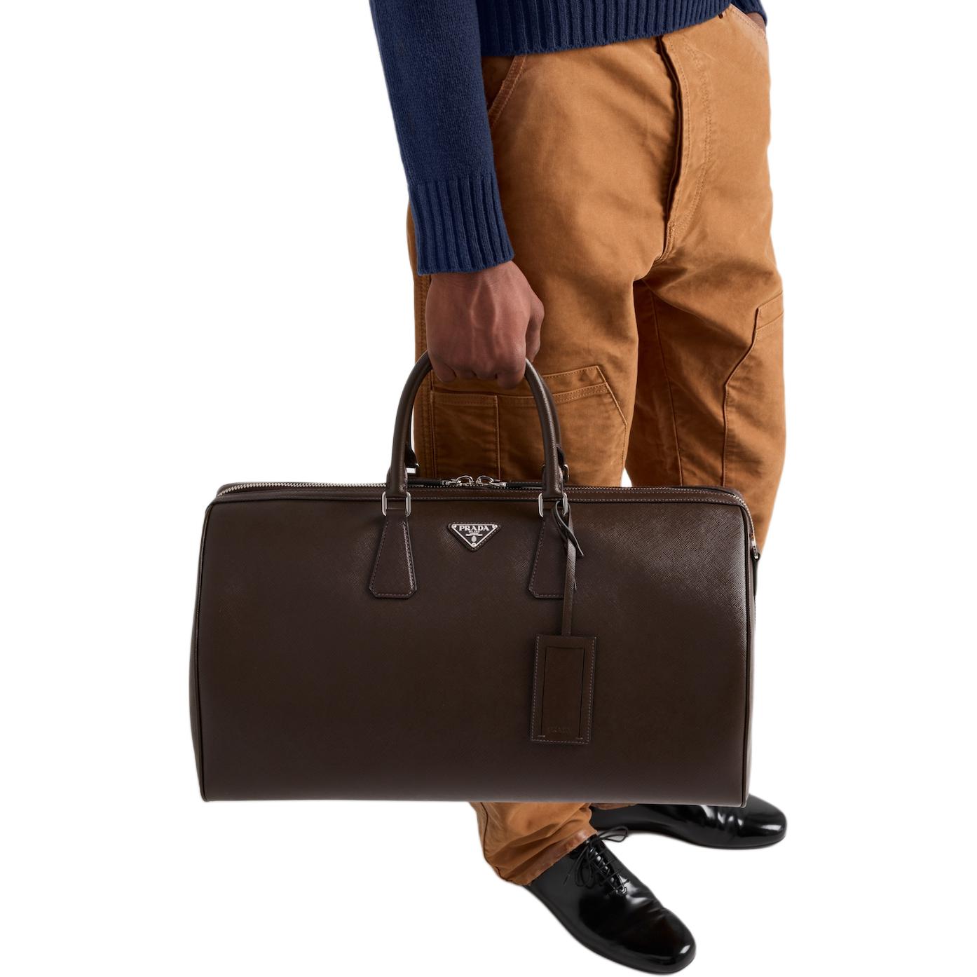 PRADA FW24  Brown Low Waist Loose Fit Twill Casual Pants. GEP398-142E-F0ADE-S-OOO 圖 5