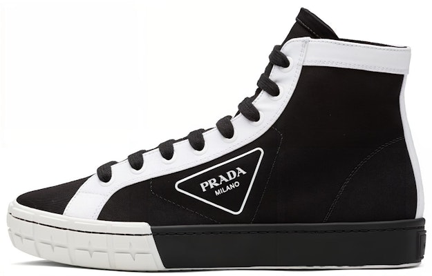 Prada Gabardina Wheel Alta 'Negro Blanco' 2TG158-89C-F0967 Buy Prada Gabardina Wheel Alta 'Negro Blanco' 2TG158-89C-F0967