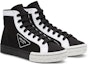 Order Prada Gabardina Wheel Alta 'Negro Blanco' 2TG158-89C-F0967