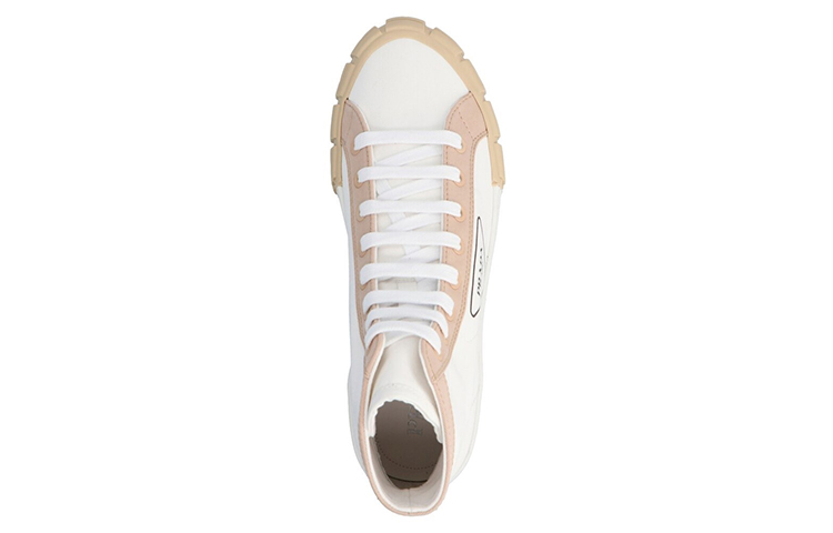 Lookbook Prada Gabardina Wheel High 'Blanco Caqui' 2TG158-89C-F074A