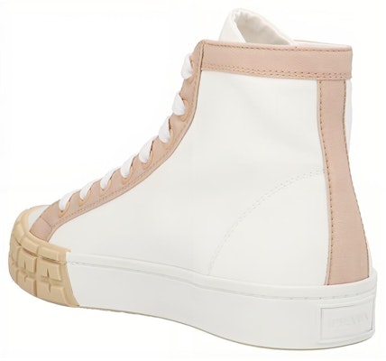 Prada Roda Gabardine Tinggi 'Putih Khaki' 2TG158-89C-F074A Shop Prada Roda Gabardine Tinggi 'Putih Khaki' 2TG158-89C-F074A