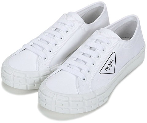Prada Gabardine Wheel Low 'Putih' 2EG302-GUD-F0009 Lookbook Prada Gabardine Wheel Low 'Putih' 2EG302-GUD-F0009