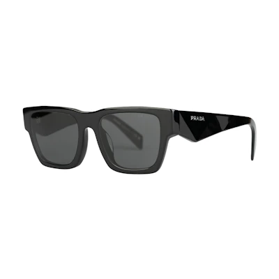 PRADA Geometric Acetate Square Sunglasses Unisex Couples Style. 0PRA06SF