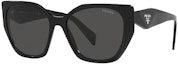 Buy Gafas de Sol Prada Geométricas Cuadradas Negras (SPR19Z)