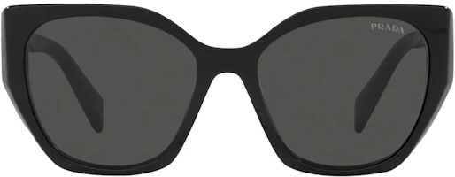 Order Prada 幾何方形太陽眼鏡 黑色 (SPR19Z)