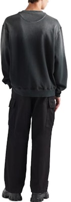 普拉达渐变标志宽松版黑色男士卫衣 UJL26A-13BG-F0002-S-232 Shop 普拉达渐变标志宽松版黑色男士卫衣 UJL26A-13BG-F0002-S-232