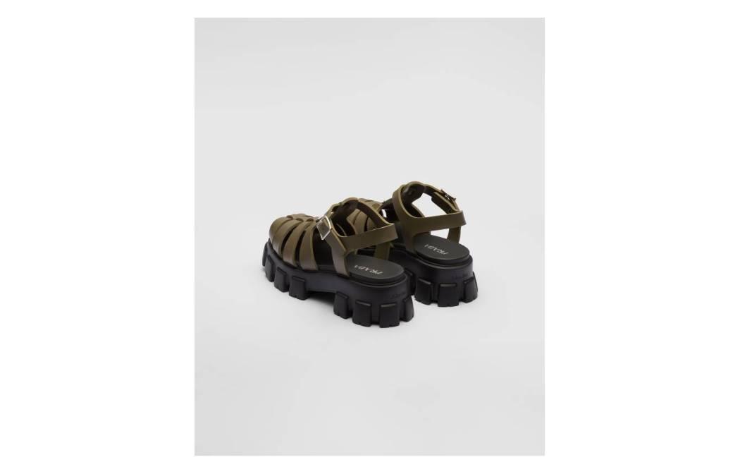 Prada Green Sandals 'JW_219591496079278291,09'