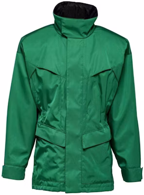 Prada Green Solid Color High Neck Pocket Flight Jacket SGC522-1WQ8-F0QG2-S-OOO Buy Prada Green Solid Color High Neck Pocket Flight Jacket SGC522-1WQ8-F0QG2-S-OOO
