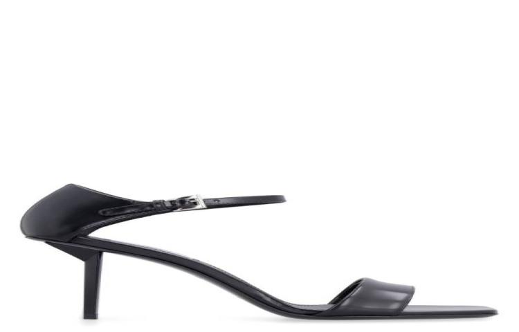 Prada Heeled Leather Sandals 'Black PRE_1X593MF090055_F0002' 圖 3