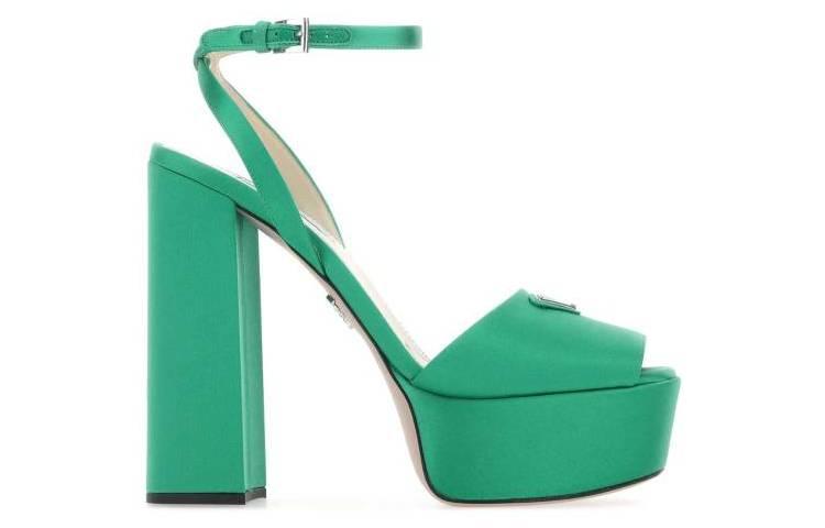 Prada Heeled Shoe 'Green'