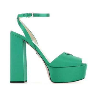 Prada Heeled Shoe 'Green'