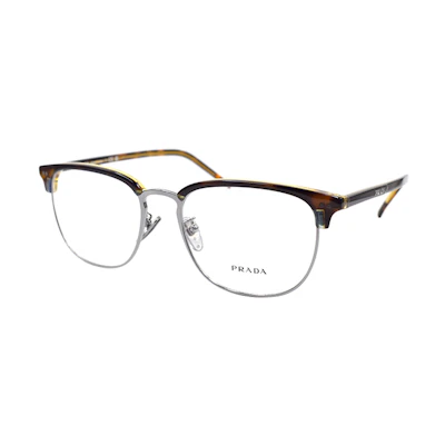 PRADA HERITAGE Business Eyeglasses Frame - Browline Optical Glasses. VPR11Z-D-ZXH-1O1