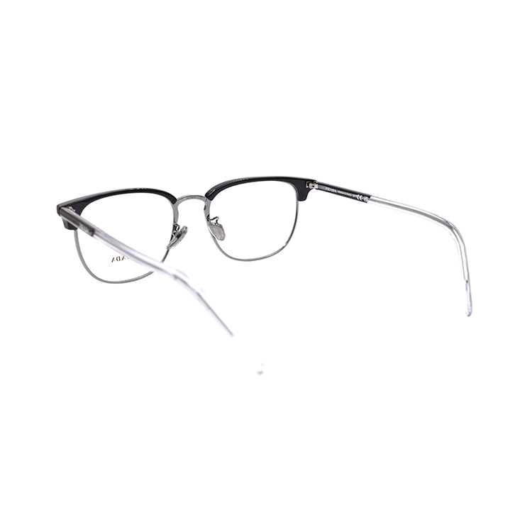 PRADA Heritage  Eyeglasses Black Silver Browline Optical Frame VPR11Z-D-YDC-1O1 圖 4