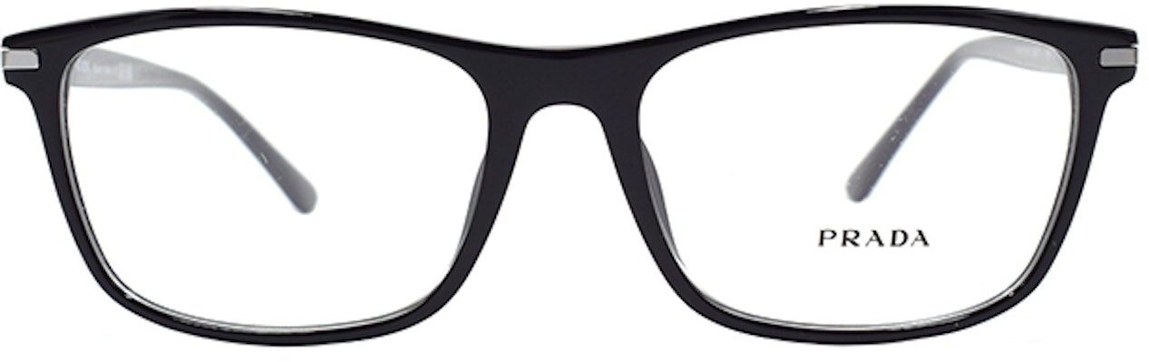 普拉达经典遗产男士黑色方形光学眼镜 VPR01Z-D 1AB-1O1 Lookbook 普拉达经典遗产男士黑色方形光学眼镜 VPR01Z-D 1AB-1O1