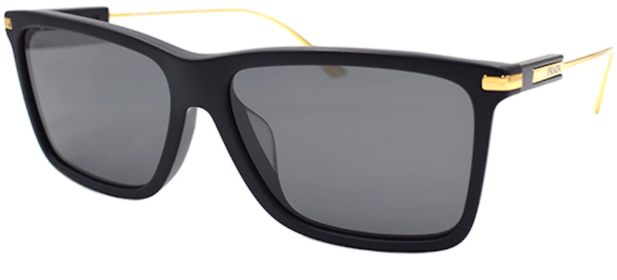 PRADA Gafas de Sol Polarizadas Hombre Negro Mate Marco Rectangular. SPR01Z-F 1BO-08G Buy PRADA Gafas de Sol Polarizadas Hombre Negro Mate Marco Rectangular. SPR01Z-F 1BO-08G