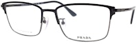 Buy PRADA 經典系列男士鈦合金黑色/槍色光學眼鏡框 VPR60Y-D YDC-1O1