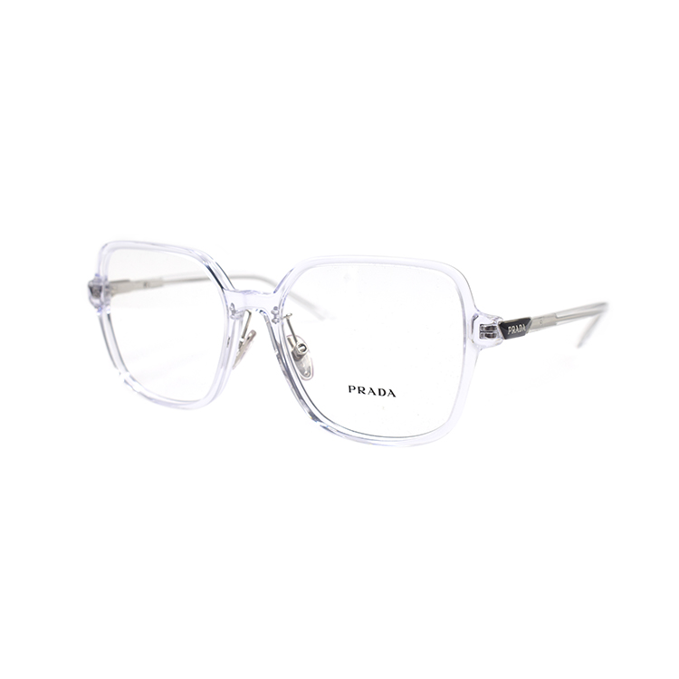 PRADA HERITAGE Square Optical Glasses, Clear Frame Unisex Travel Edition. VPR13Z-D 2AZ-1O1