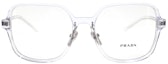 Lookbook PRADA HERITAGE 方形光学眼镜,透明框男女通用旅行款 VPR13Z-D 2AZ-1O1
