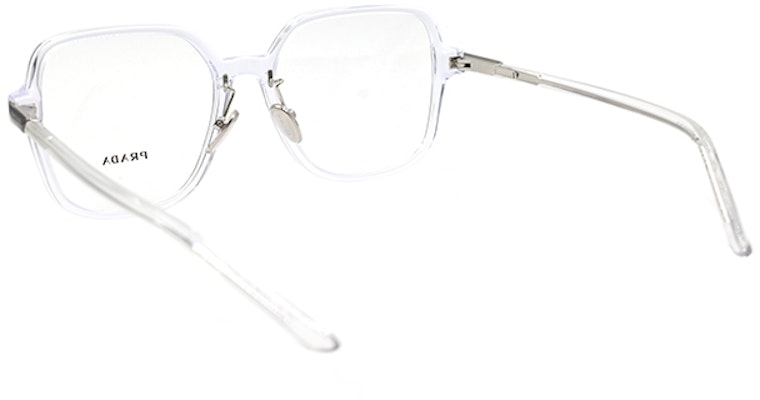 PRADA HERITAGE 方形光学眼镜,透明框男女通用旅行款 VPR13Z-D 2AZ-1O1 Shop PRADA HERITAGE 方形光学眼镜,透明框男女通用旅行款 VPR13Z-D 2AZ-1O1