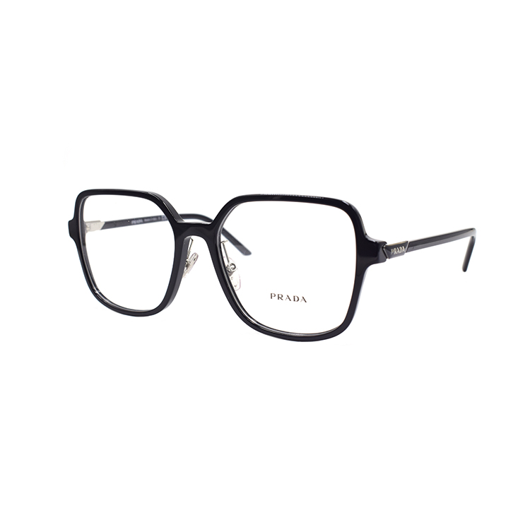 Order PRADA HERITAGE Square Optical Glasses, Unisex Frame, Black Holiday Travel Edition. VPR13Z-D 1AB-1O1